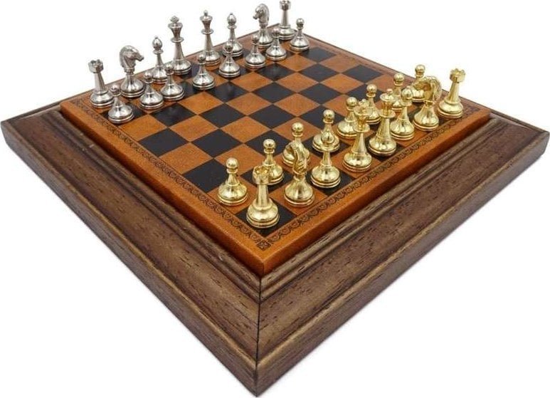 Giftdeco Ekskluzywne metalowe szachy magnetyczne Italfama