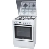Kuchenki gazowo-elektryczne - Indesit I6GMH6AG W /U - miniaturka - grafika 1