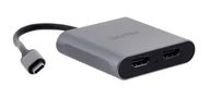 Kable komputerowe i do monitorów - UNITEK ADAPTER USB-C NA 2X HDMI, 4K 60HZ MST - miniaturka - grafika 1