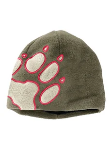 Jack Wolfskin Czapka "Front Paw" w kolorze oliwkowym - Czapki damskie - miniaturka - grafika 1