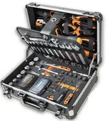 Nożyce i noże - Beta Nóż Składany Podwójny, Ostrze Trapez 60Mm, Uchwyt Aluminiowy BE BM1363 1110003684394 - miniaturka - grafika 1