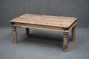 Ława Stolik Kawowy Leeds #27 Palisander Olejowany 60X110X46 B 1849 - Ławy i stoliki kawowe - miniaturka - grafika 1