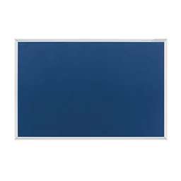 MAGNETOPLAN Tablica tekstylna 90x60cm ALU RAMA NIEBIESKI 1490003 - Tablice i flipcharty - miniaturka - grafika 1