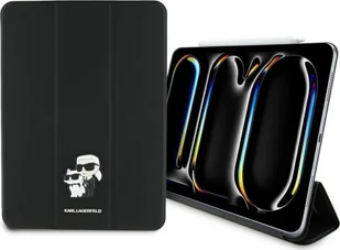 Karl Lagerfeld KLFC11PM24SAKCK iPad Pro 11" 2024 Book Cover czarny/black Saffiano Magnetic Karl &Choupette - Etui do tabletów - miniaturka - grafika 1