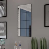 Lustra - vidaXL Płytki lustrzane bezramowe lustro dekoracyjne 8 szt 20,5 cm - miniaturka - grafika 1