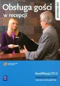 Podręczniki dla liceum - WSiP Obsługa gości w recepcji Podręcznik do nauki zawodu - Witold Drogoń - miniaturka - grafika 1