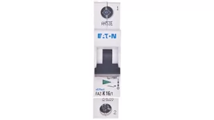 Eaton Wyłącznik nadprądowy 1P K 16A 15kA AC FAZ K16/1 278599 278599 - Bezpieczniki elektryczne - miniaturka - grafika 1