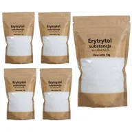 Cukier i słodziki - 5 x Erytrytol 1kg naturalny słodzik 0 kalorii - miniaturka - grafika 1