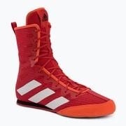 Pozostałe akcesoria do sportów walki - Buty bokserskie męskie adidas Box Hog 4 czerwone GW1403 - miniaturka - grafika 1