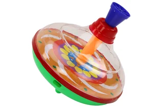 Bączek Dla Dzieci Do Kręcenia Tradycyjny Wirujący 15cm x 14cm 3 Wzory - Zabawki interaktywne dla dzieci - miniaturka - grafika 2