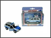 Samochody i pojazdy dla dzieci - Hipo Auto Policja 11cm z dźwiękiem HKG093 - miniaturka - grafika 1