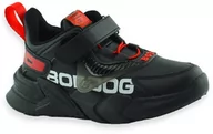 Buty dla chłopców - Buty sportowe dla chłopca American Club BD 13/21 Black/Red - miniaturka - grafika 1