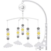 Karuzele dla niemowląt - Karuzela Do Łóżeczka Z Pozytywką Pomponiki - miniaturka - grafika 1