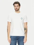 Koszulki męskie - Guess Jeans T-Shirt M5GI55 K8FQ4 Biały Regular Fit - miniaturka - grafika 1