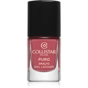 Lakiery do paznokci - Collistar Puro Long-Lasting Nail Lacquer długotrwały lakier do paznokci odcień 102 Rosa Antico 10 ml - miniaturka - grafika 1