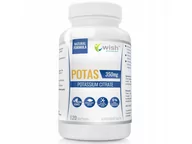 Witaminy i minerały dla sportowców - Wish Potas 350mg 120caps - miniaturka - grafika 1