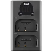 Ładowarki do aparatów dedykowane - Newell Ładowarka do aparatu Ładowarka dwukanałowa DL-USB-C do akumulatorów DMW-BLF19 NL2116 - miniaturka - grafika 1