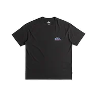 Koszulki męskie - Męska Koszulka z krótkim rękawem QUIKSILVER TAKE US BACK LOGO SS EQYZT07654-KTA0 – Czarny - miniaturka - grafika 1