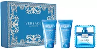 Zestawy kosmetyków męskich - Zestaw Versace Man Eau Fraiche Woda toaletowa 50 ml + żel pod prysznic 50 ml + balsam po goleniu 50 ml (8011003879274) - miniaturka - grafika 1