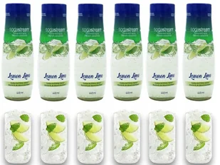 6x SYROP KONCENTRAT LEMON LIME DO SATURATORA SODASTREAM 9L NAPOJU z 440ml - Syropy i koncentraty owocowe - miniaturka - grafika 1