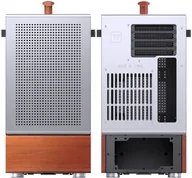 Obudowy komputerowe - Obudowa Jonsbo Obudowa PC, Midi-Tower, mATX, Szkło hartowane - srebrny T7 SILVER - miniaturka - grafika 1