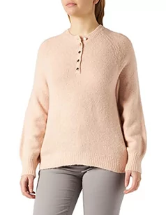 Morgan Damski sweter Big Gauge, Różowy blady, XL - Swetry damskie - miniaturka - grafika 1