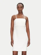 Sukienki - Rinascimento Sukienka koktajlowa CFC0124761003 Écru Regular Fit - miniaturka - grafika 1