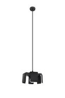 Lampy sufitowe - Sollux Lighting Tulip lampa wisząca 1-punktowa czarna SL.0667 SL.0667 - miniaturka - grafika 1
