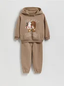 Bluzy i sweterki niemowlęce - Reserved - Komplet Chip i Dale - beżowy - miniaturka - grafika 1