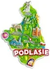 Magnesy - Magnes I love Poland Podlasie ILP-MAG-C-POD-34 - miniaturka - grafika 1