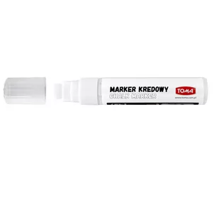 Toma Marker kredowy biały TO-290 15x8mm - Przybory szkolne - miniaturka - grafika 1