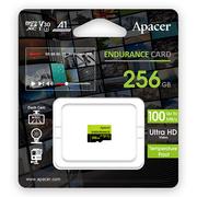 Karty pamięci - Apacer Karta pamięci Endurance, 256GB, micro SDXC, AP256GEDM1D05-R, UHS-I U3 (Class 10), V30, A1 - miniaturka - grafika 1