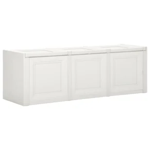 vidaXL Skrzynia na poduszki, biała, 125x40x42 cm, 130 L vidaXL - Pudełka i szkatułki - miniaturka - grafika 1