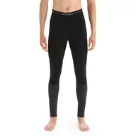 Bielizna sportowa męska - Męskie legginsy termoaktywne Icebreaker 125 Oasis black/jet heather - S - miniaturka - grafika 1