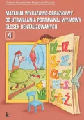 E-booki - nauka - Materiał wyrazowo-obrazkowy do utrwalania poprawnej wymowy głosek dentalizowanych - miniaturka - grafika 1