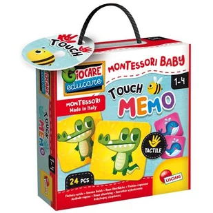Montessori Baby Touch Gra pamięciowa Nowa - Gry planszowe - miniaturka - grafika 1