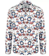 Koszule męskie - Męska koszula w MIKOŁAJE slim fit dopasowana-41/42 - miniaturka - grafika 1