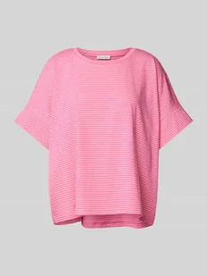 T-shirt w paski - Koszulki i topy damskie - miniaturka - grafika 1