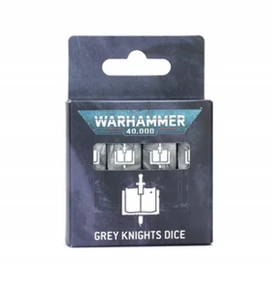 WARHAMMER 40K - GREY KNIGHTS DICE - Gry planszowe - miniaturka - grafika 1