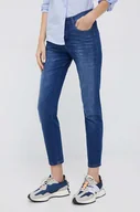 Spodnie damskie - Sisley jeansy damskie high waist - miniaturka - grafika 1
