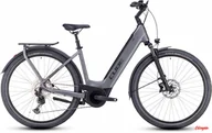 Rowery elektryczne - Rower elektryczny Cube Touring Hybrid EXC 625 Easy Entry grey´n´metal 2023 - miniaturka - grafika 1