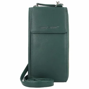 Greenburry Etui na telefon komórkowy Nappa skóra RFID 8 cm tannengrün - Etui i futerały do telefonów - miniaturka - grafika 1