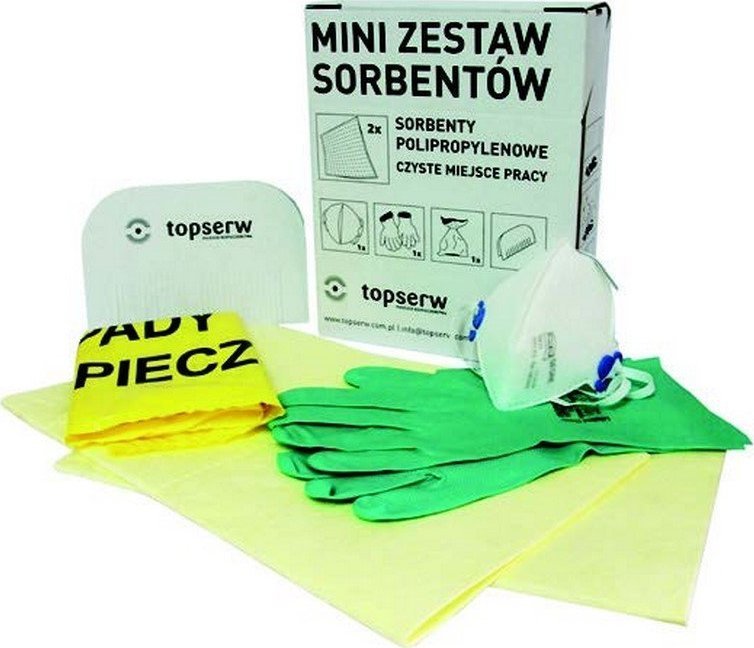 Topserw Zestaw startowy MINI, sorbent chemiczny absorpcja 1,5 l