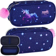 Piórniki - Starpak Piórnik Szkolny Tuba Usztywniana z Organizerem Unicorn Galaxy 2 531576 - miniaturka - grafika 1