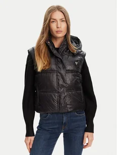 Guess Bezrękawnik W5YL11 WHDO2 Czarny Regular Fit - Kamizelki damskie - miniaturka - grafika 1