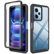 Etui i futerały do telefonów - TECH-PROTECT Defense360 do Xiaomi Redmi Note 12 Pro 5G/Poco X5 Pro 5G Czarny - miniaturka - grafika 1