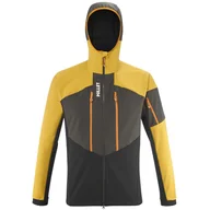 Kurtki i kamizelki sportowe męskie - Kurtka MILLET White Shield M Black/safran L - miniaturka - grafika 1