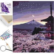 Malowanie po numerach - Japonia Wieczórem Malowanie Po Numerach - miniaturka - grafika 1