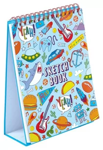 Blok z podstawką Sketch&Snow Bazgroły z zeszytów - Szkolne artykuły papiernicze - miniaturka - grafika 1