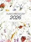 Kalendarze - Kalendarz 2026 planer miesięczny A4 Kwiaty - miniaturka - grafika 1